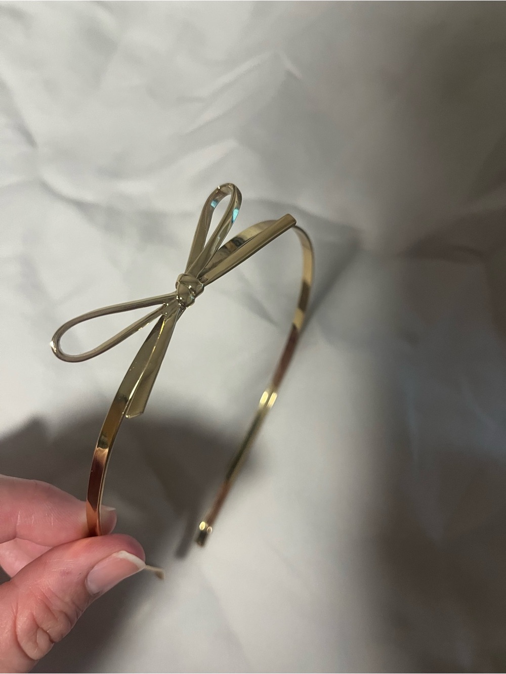 kate spade Gold Bow Headband
